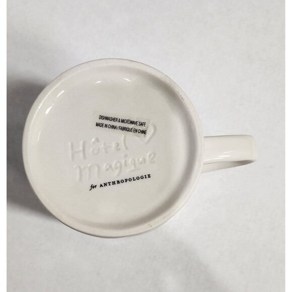 Hotel Magique for Anthropologie Melange Mug in "I AM" Ceramic Multicolor Words - Picture 7 of 7